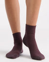 CUFFED RIB CREW SOCK 2PK