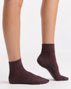 CUFFED RIB CREW SOCK 2PK