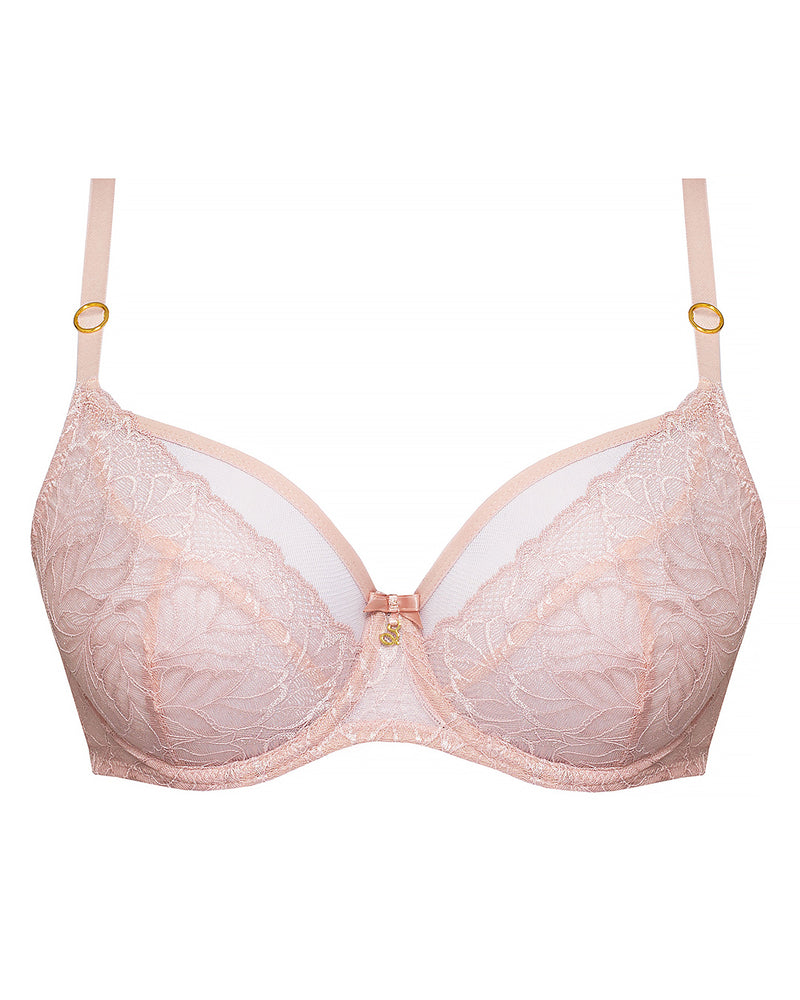 AMELIA POWDER ROSE BALCONY BRA