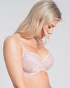 AMELIA POWDER ROSE BALCONY BRA