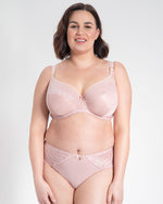 AMELIA POWDER ROSE FULL CUP SIDE SUPPORT BRA