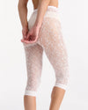 LACE WHITE NET CAPRI