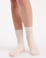FLECK WOOL CREW SOCK 2 PK