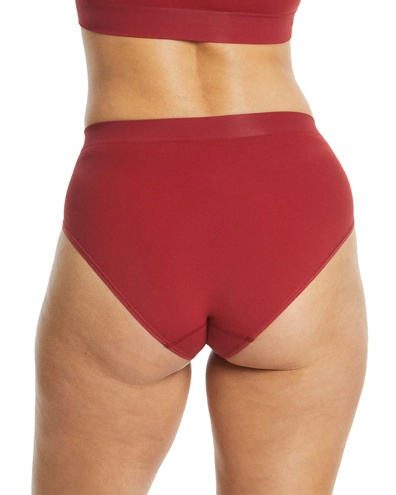 BONDI BARE SCARLET HI CUT BRIEF