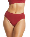 BONDI BARE SCARLET HI CUT BRIEF