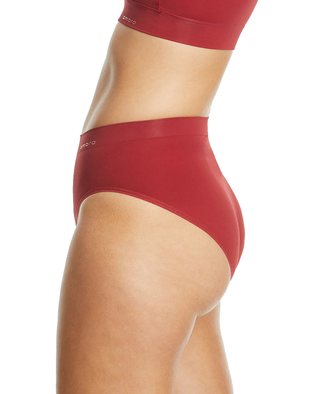 BONDI BARE SCARLET HI CUT BRIEF