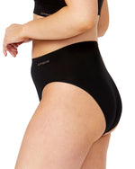 BONDI BARE BLACK HI CUT BRIEF