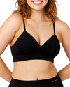 BONDI BARE BLACK LONGLINE BRA