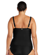 HUES RAPHAEL E/F UW BLACK TANKINI TOP