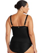 HUES RAPHAEL E/F UW BLACK TANKINI TOP