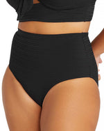 ARIA RENOIR BLACK HIGH WAIST BIKINI BOTTOM