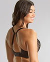 AMOUR BLACK WIRE FREE BRA
