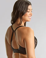 AMOUR BLACK WIRE FREE BRA
