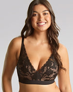 AMOUR BLACK WIRE FREE BRA