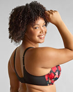 BLISS ROSE PRINT FULL CUP BRA