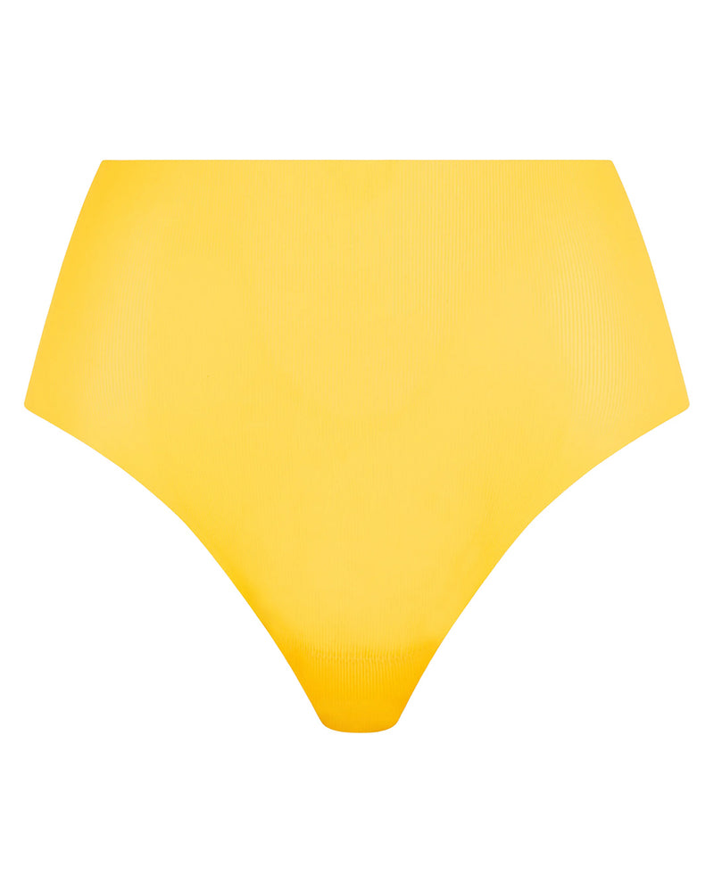 CHANTELLE PULPIES YELLOW HIGH WAIST BRIEF