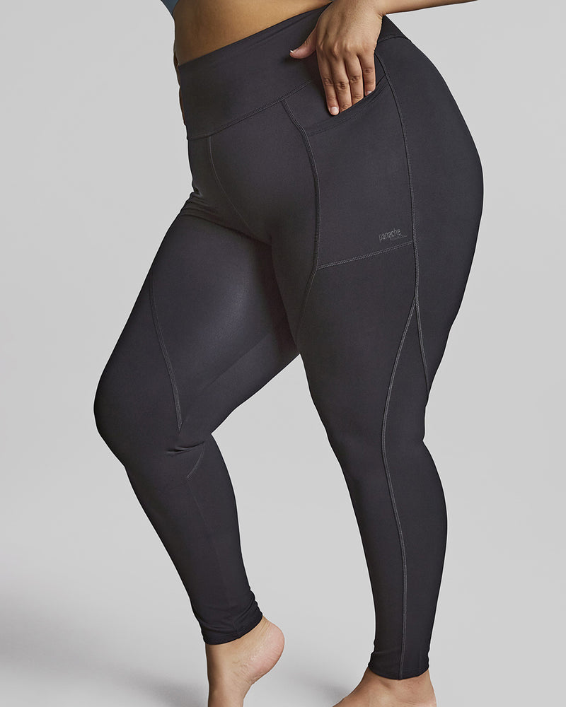 ULTRA ADAPT BLACK SPORTS LEGGINGS