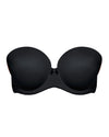 DECO BLACK STRAPLESS BRA