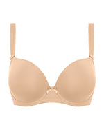 DECO NUDE PADDED PLUNGE BRA