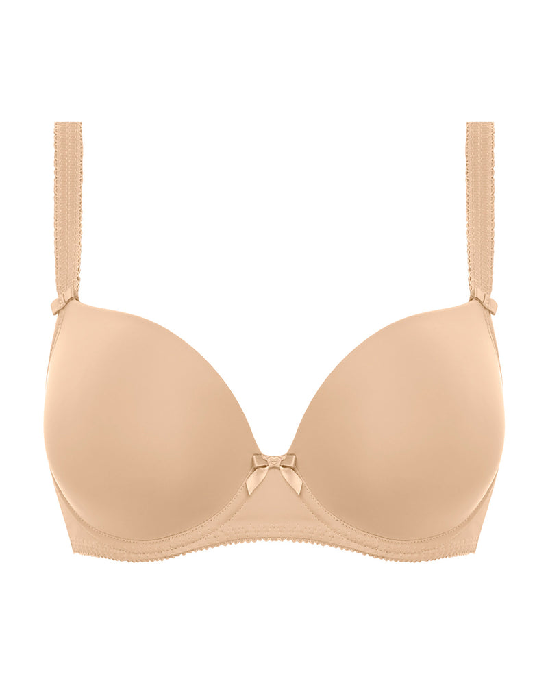 DECO NUDE PADDED PLUNGE BRA