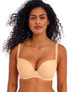 DECO NUDE PADDED PLUNGE BRA