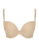 FAITH NUDE PADDED PLUNGE BRA