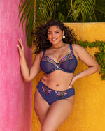 HIMARI MIDNIGHT UW PLUNGE BRA