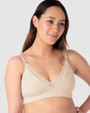 CARESS SEAMFREE BAMBOO OAT FULL CUP WIREFREE NURSING BRA