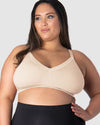 CARESS SEAMFREE BAMBOO OAT FULL CUP WIREFREE NURSING BRA