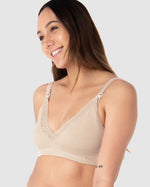 CARESS SEAMFREE BAMBOO OAT FULL CUP WIREFREE NURSING BRA