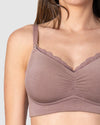 SERENITY BAMBOO MULTIFIT MOCHA NURSING BRA