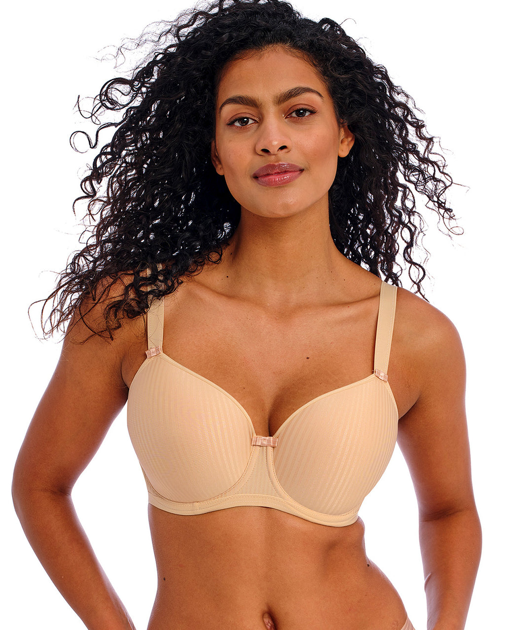 Tailored Natural Beige Moulded Strapless Bra from Freya