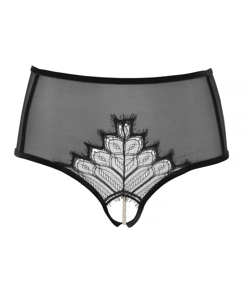 KYOTO BLACK HIGH WAIST BRIEF