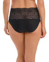 LACE EASE BLACK INVISIBLE STRETCH FULL BRIEF (XS-XL)