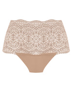 LACE EASE NATURAL BEIGE INVISIBLE STRETCH FULL BRIEF (XS-XL)