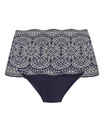 LACE EASE NAVY INVISIBLE STRETCH FULL BRIEF (XS-XL)