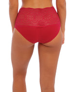 LACE EASE RED INVISIBLE STRETCH FULL BRIEF (XS-XL)