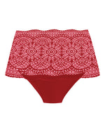 LACE EASE RED INVISIBLE STRETCH FULL BRIEF (XS-XL)