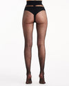 SIENNA BLACK SHEER SPOT TIGHT