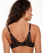 BLACK LACE COLLECTION UNI FIT BRA