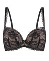 BLACK LACE COLLECTION PUSH UP BRA