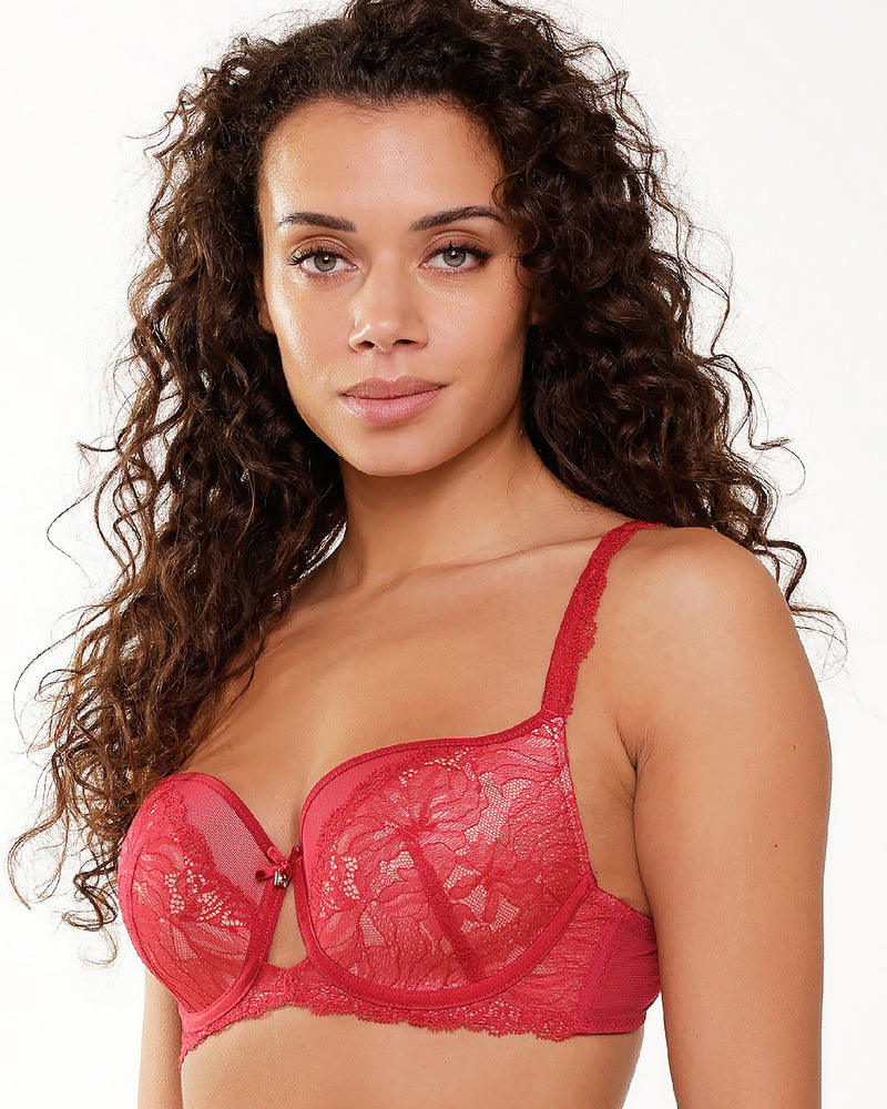 CERISE LACE UNI FIT BRA