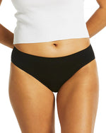 SEAMFREE BLACK PERIOD BIKINI BRIEF