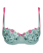 LIZELOT BALI GREEN VERTICAL SEAM BALCONY BRA