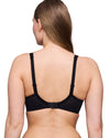 VIVGIRL HALF PADDED BLACK PLUNGE BRA
