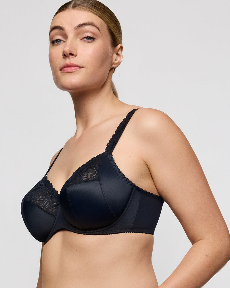 SALERNO MIDNIGHT FULL CUP BRA