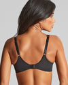 FAITH BLACK PADDED PLUNGE BRA