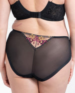 RAMONA BLACK MIDI BRIEF