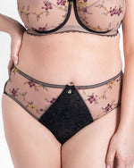 RAMONA BLACK MIDI BRIEF