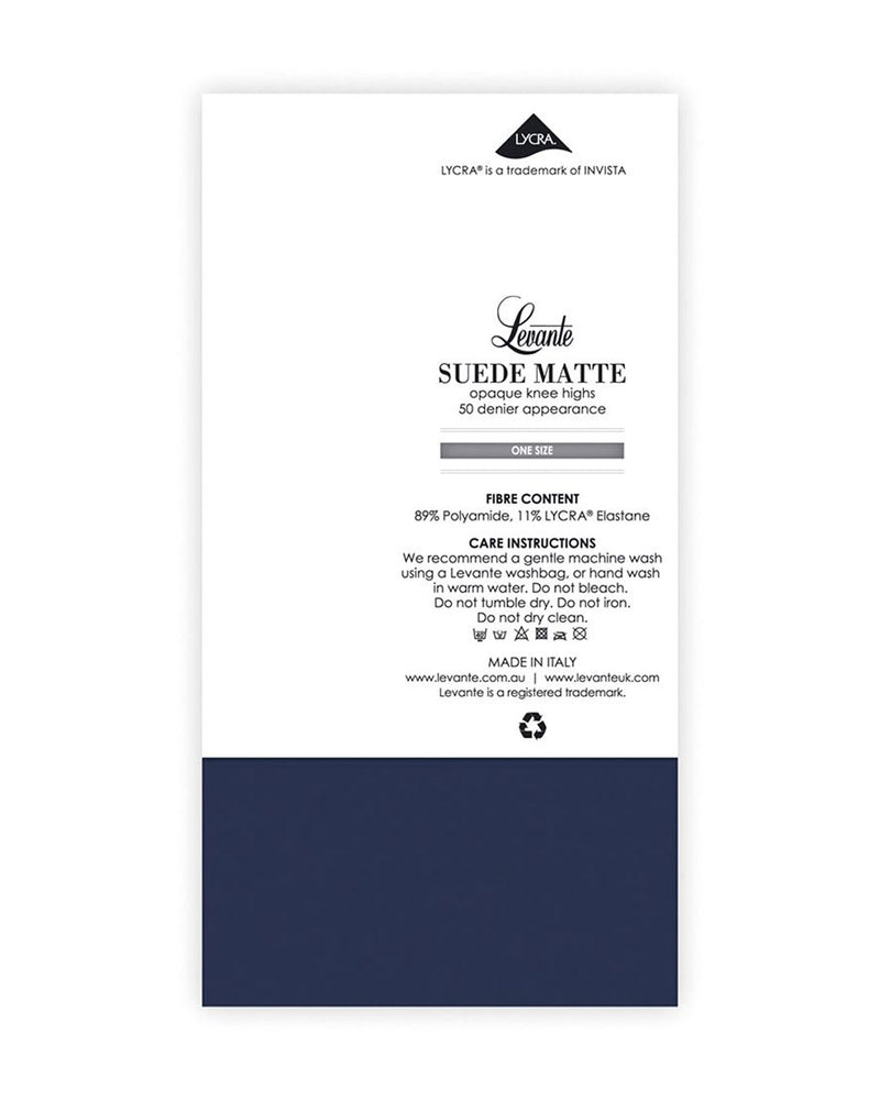 SUEDE MATTE BLUMARINE 50 KNEE HIGH